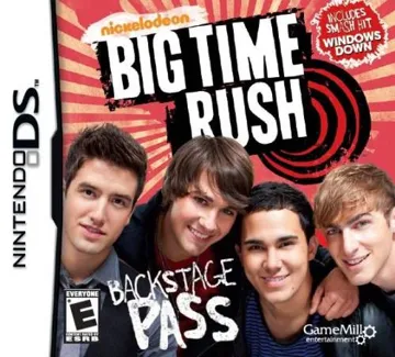 Big Time Rush - Backstage Pass (USA) box cover front